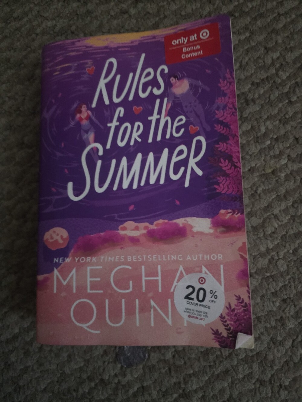 Purple 'Rules for the Summer' Paperback by